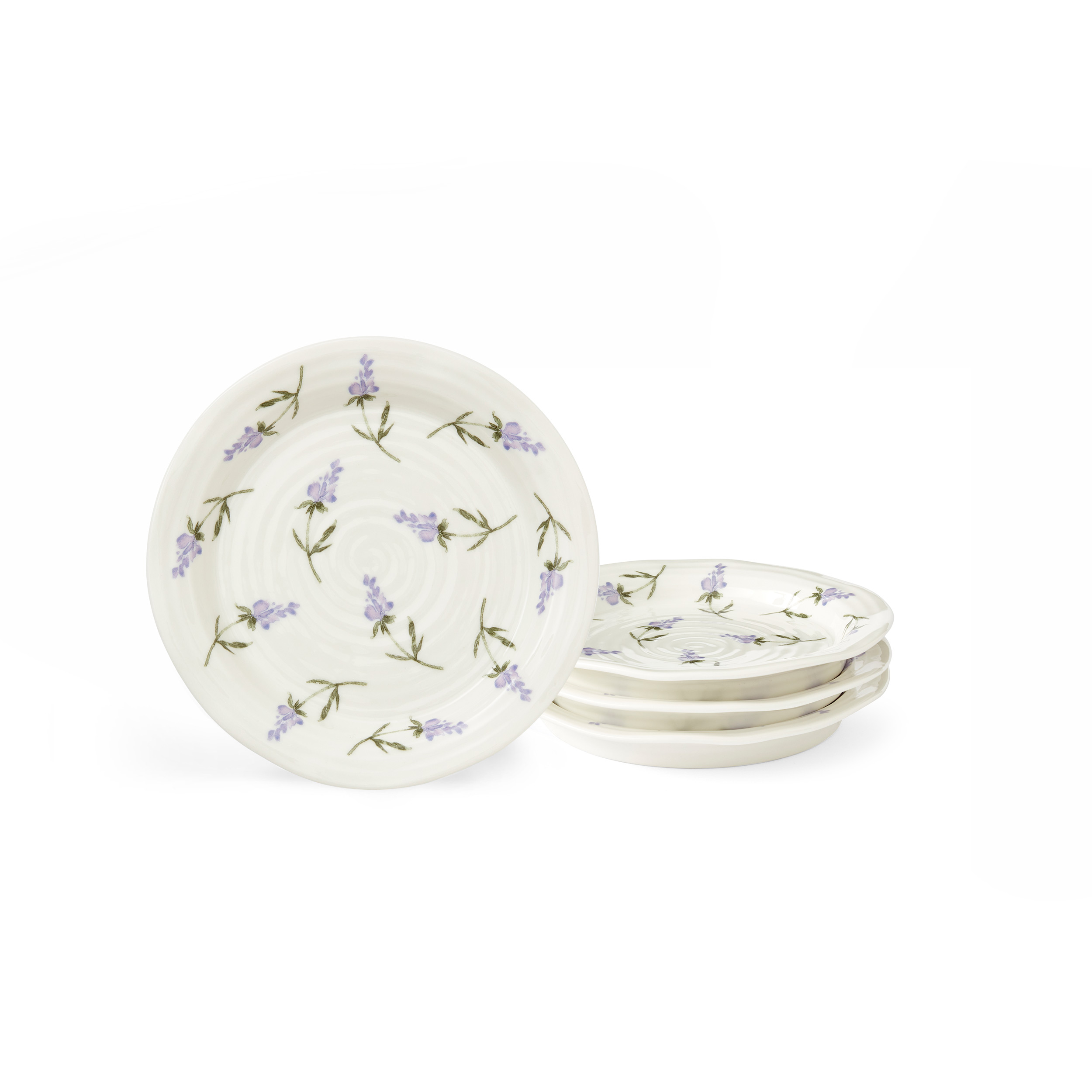 Sophie Conran Lavandula Set of 4 Tea Plates image number null